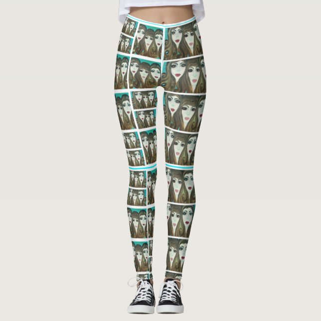 Strand-Baby-Leggings Leggings (Vorderseite)