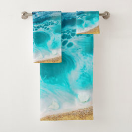 Strand Badhandtuch Set