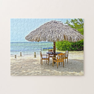 Strand Bar Jamaika. Puzzle