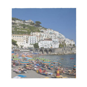 Strand bei Amalfi, Kampanien, Italien Notizblock