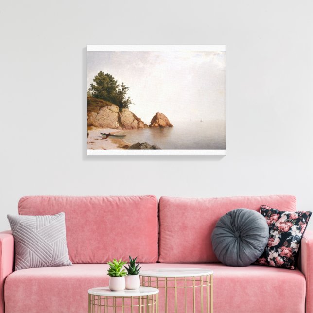 Strand bei Beverly Leinwanddruck (Insitu (Wohnzimmer))
