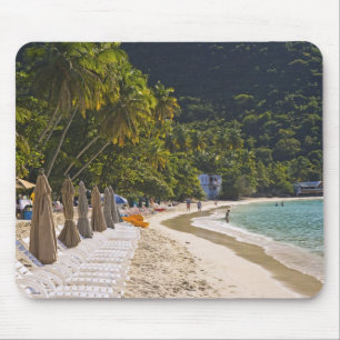 Strand bei Cane Garden Bay, Insel Tortola Mousepad