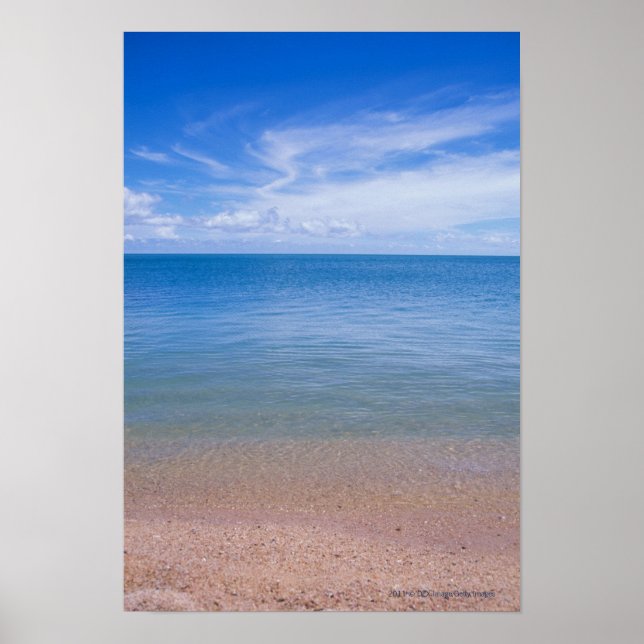 Strand bei Ebbe Poster (Vorne)