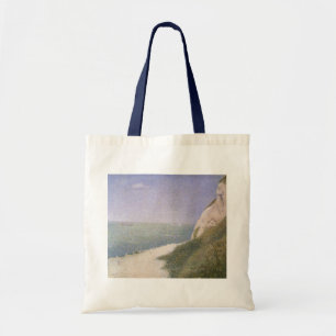 Strand bei Honfleur von Georges Seurat, Vintage Ar Tragetasche