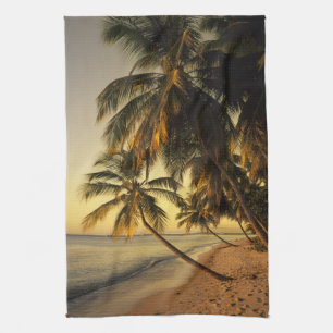 Strand bei Sonnenuntergang, Trinidad Küchentuch