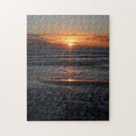 Strand bei Sunset Puzzle