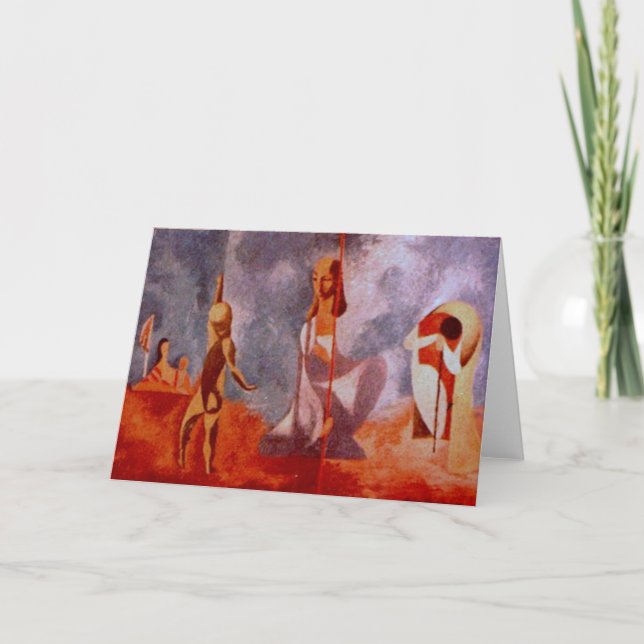 Strand bei Viareggio Karte (Vorderseite)