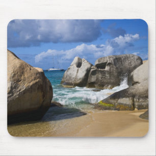 Strand bei Virgin Gorda, Britische Jungferninseln Mousepad