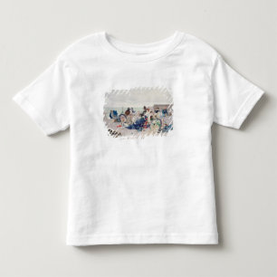 Strand bei Yport, 1878 (Öl auf Leinwand) Kleinkind T-shirt