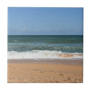 Strand bewegt Küste-Meerblick wellenartig Fliese