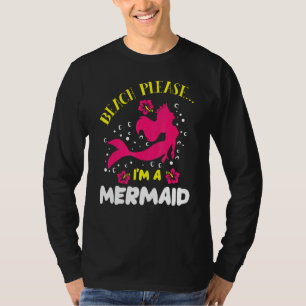 Strand Bitte im Meerjungfrau Schwanz Sea Myth T-Shirt
