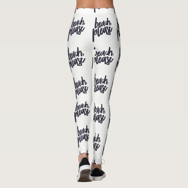 Strand Bitte Leggings (Rückseite)