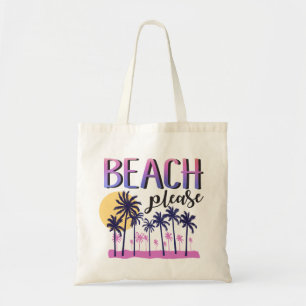Strand-bitte Taschen-Tasche (rosa Farben) Tragetasche