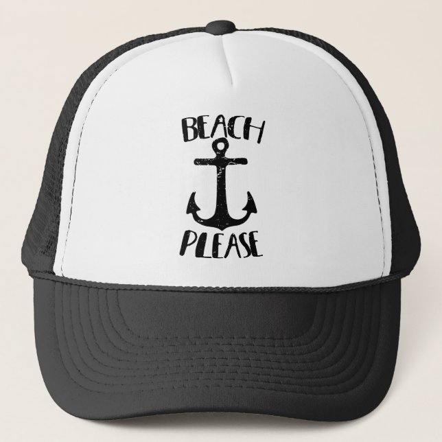 Strand bitte truckerkappe (Vorderseite)