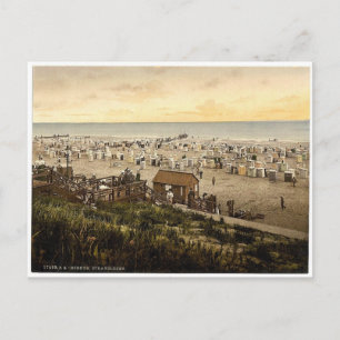 Strand, Borkum, Schleswig-Holstein, Deutschland, s Postkarte