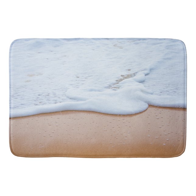 Strand Brise Sea Wave Sand Urlaub Badematte (Vorderseite)