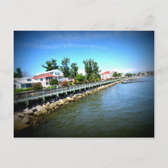 Strand Chesapeake Postkarte (Vorderseite)