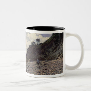 Strand Claude Monets bei Honfleur, 1864 Zweifarbige Tasse