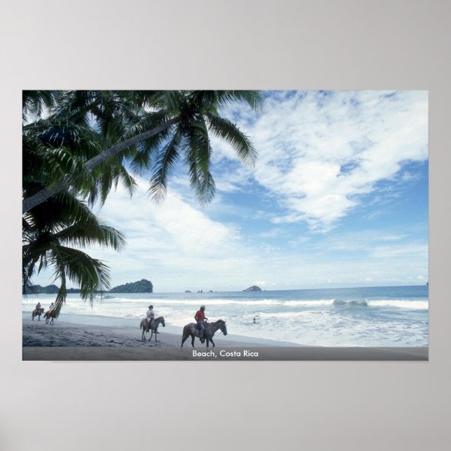 Strand, Costa Rica Poster (Vorne)