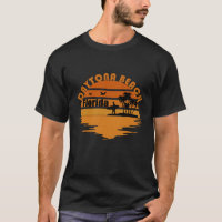 Strand Daytona Vintage Sonnenuntergang Retro-Lands
