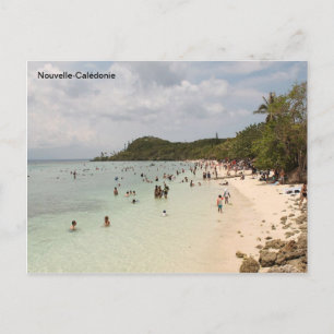 Strand der Insel Lifou, Neukaledonien (Nouvelle-Ca Postkarte