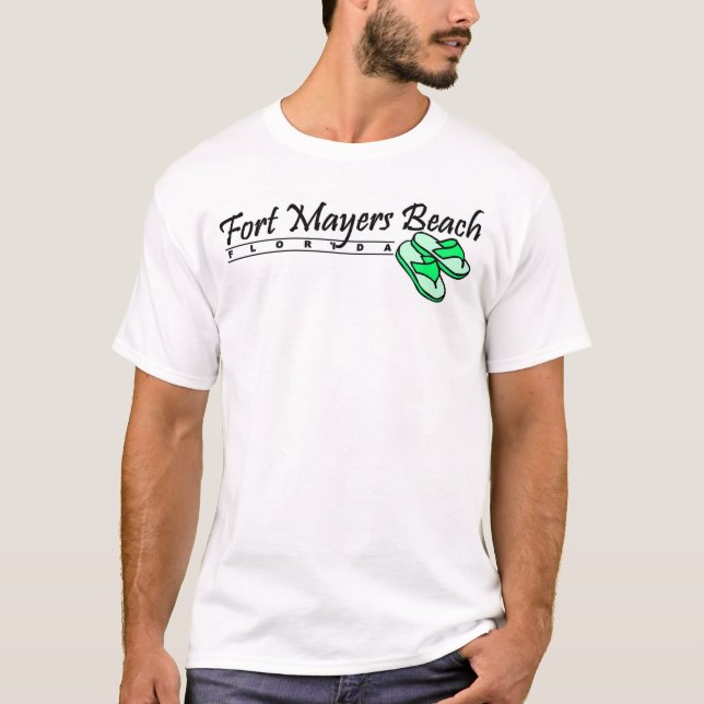 STRAND DES FORT-MAYERS T-Shirt (Vorderseite)