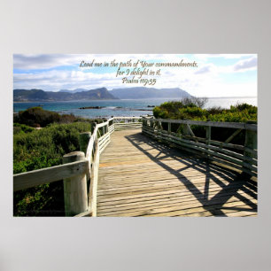 Strand-Dock-Plakat, Cape Town, Südafrika Poster
