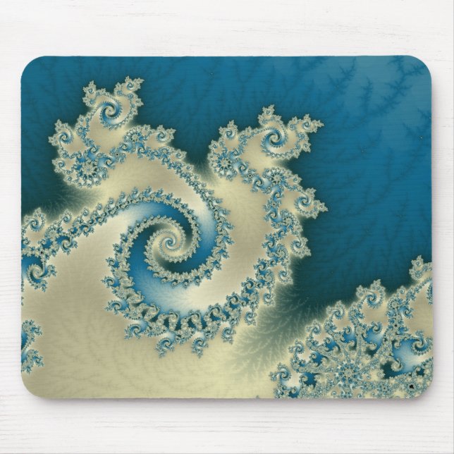 Strand-dreifache Rotation Mousepad (Vorne)