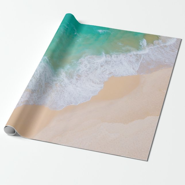 STRAND DURCHTAGS GESCHENKPAPIER (Ungerollt)