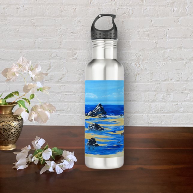 Strand Edelstahlflasche (Von Creator hochgeladen)