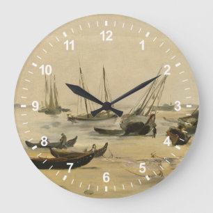 Strand Edouard Manet , Ebbe Große Wanduhr