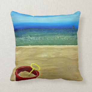 Strand-Eimer Kissen