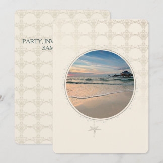 STRAND - Einladungskarte Einladung