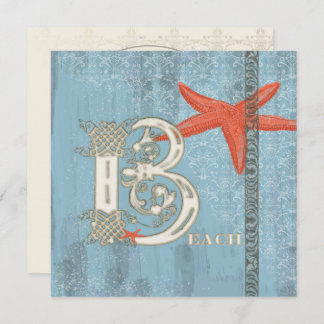 STRAND - Einladungskarte Einladung