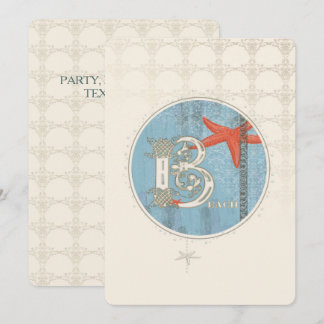 STRAND - Einladungskarte Einladung