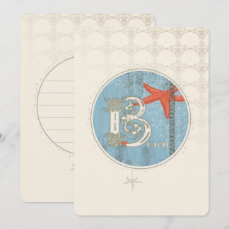 STRAND - Einladungskarte Einladung