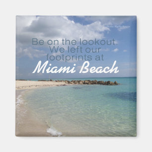 Strand-Ferien-Reise-Andenken-Magnet Miami usw. Magnet