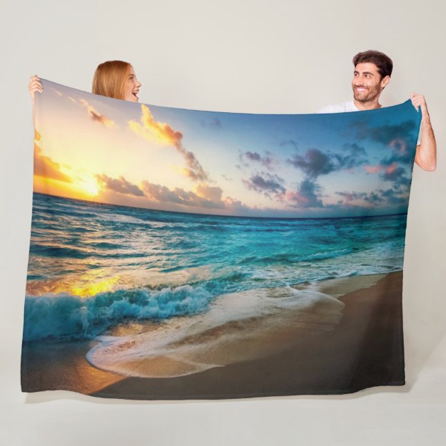 Strand Fleecedecke (Beispiel)
