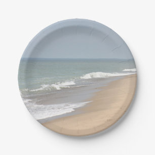 Strand-Foto Pappteller