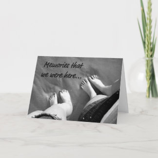 Strand-Freundschaft Karte