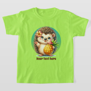 Strand für niedliche Igel T-Shirt