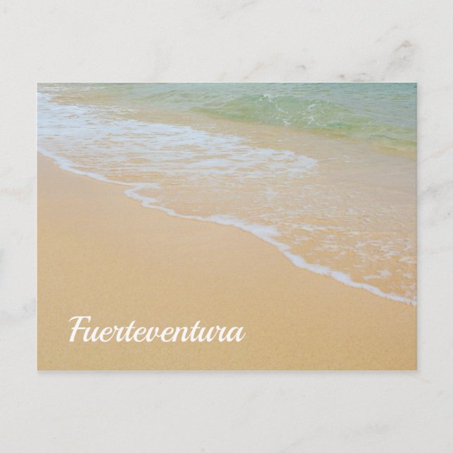 Strand Fürteventura - Postkarte (Vorderseite)