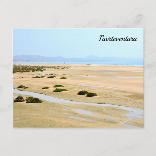 Strand Fürteventura - Postkarte (Vorderseite)