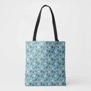 Strand-Geister-Muster-Tote-Bag