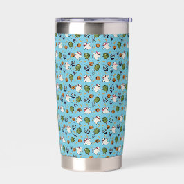 Strand-Geister-Muster-Tumbler Thermobecher