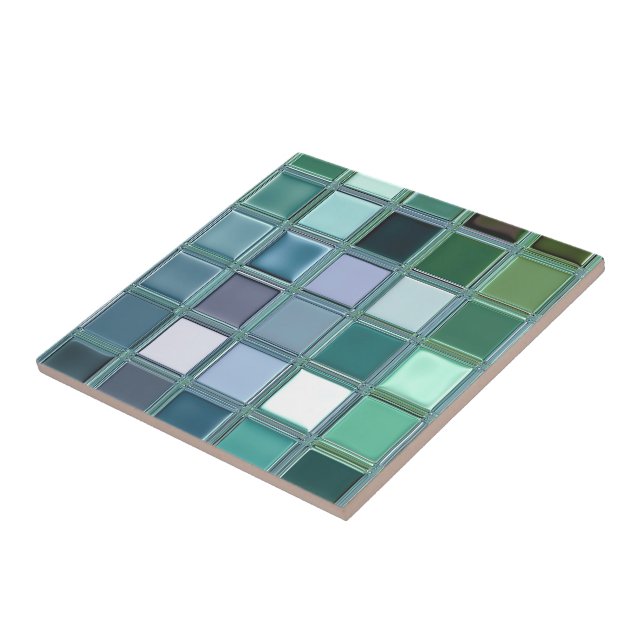 Strand-Glasmosaik-Fliesen-Kunst Fliese (Seite)