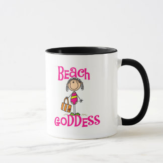 Strand-Göttin-T-Shirts und Geschenke Tasse