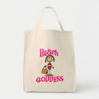 Strand-Göttin-T-Shirts und Geschenke Tragetasche