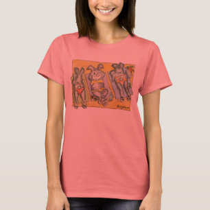 Strand-Häschen-kundenspezifischer T - Shirt/Kleid T-Shirt