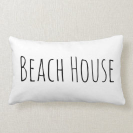 Strand-Hausthrow-Kissen - Rae Dunn inspiriert Lendenkissen